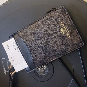 Coach lanyard id new